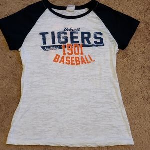Tigers baseball tee szL jr.